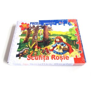 Scufita Rosie - puzzle 100 piese