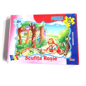 Scufita Rosie - puzzle 35 piese